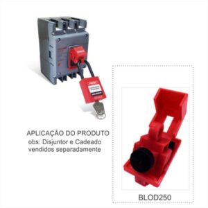 BLOQUEO P/ DISYUNTOR CAJA MOLDEADA 63/250A - STECK - Imagen 1