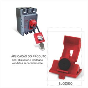 BLOQUEO P/ DISYUNTOR CAJA MOLDEADA 400/800A - STECK - Imagen 1