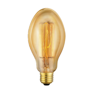 LAMPARA LED VINTAGE  OVOIDAL 6W  85-265V  CALIDO