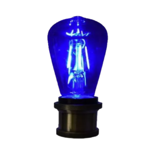 LAMPARA LED VINTAGE  EDISON 4W  85-265V  AZUL