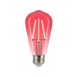 LAMPARA LED VINTAGE  EDISON 4W  85-265V  ROJO