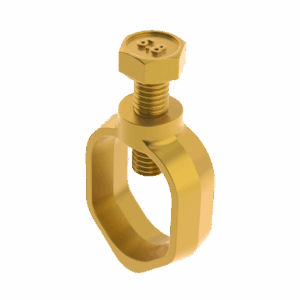 GRAMPA P/ JABALINA "U" 1/2 Y 5/8"  DOBLE - OLIVO