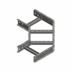 CURVA HORIZONTAL 90º P/ BANDEJA TIPO ESCALERA BGA