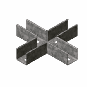 UNION INTERNA TIPO X P/ PERFIL BGA