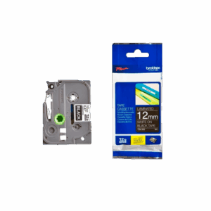 CINTA NEGRO/BLANCO 12MM X 8MTS TZE335 - BROTHER