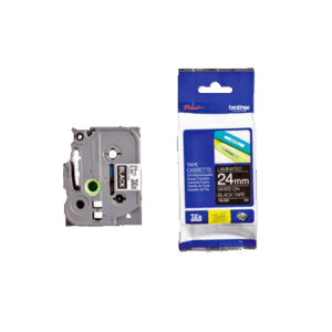 CINTA NEGRO/BLANCO 24MM X 8M  TZE355 - BROTHER