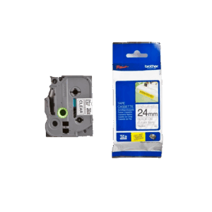 CINTA TRANSPARENTE/NEGRO 24MMX8MTS ALTA RESISTENCIA TZES151 -BROTHER