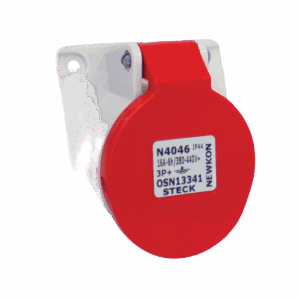 TOMA IND. EMB. 3X16A+T 380/440V 6H IP44 STECK