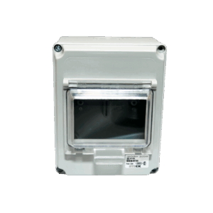 TABLERO EXT. TIPO PILAR 4 MOD. IP55 T.TRANSP. STECK