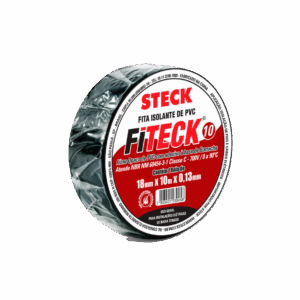 CINTA AISLADORA 10MTS NEGRO - STECK