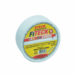 CINTA AISLADORA 10MTS BLANCO - STECK