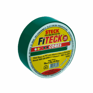 CINTA AISLADORA 20MTS VERDE - STECK