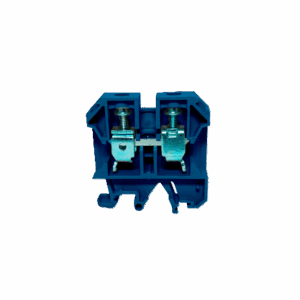 BORNE P/ RIEL DIN 10MM AZUL - STECK