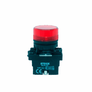 SEÑALIZADOR LED 22MM 220VAC ROJO - STECK