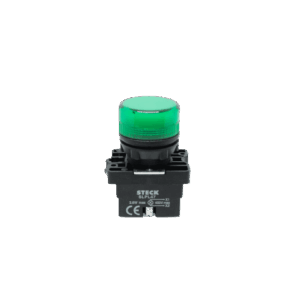 SEÑALIZADOR LED 22MM 220VAC VERDE - STECK