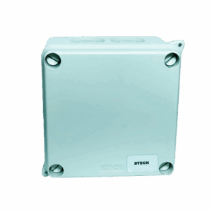 CAJA DE PASO 170X145X90MM TAPA OPACA CIEGA IP55 - STECK