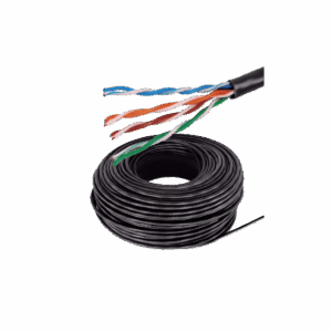 CABLE UTP CAT 5E 24AWG NEGRO
