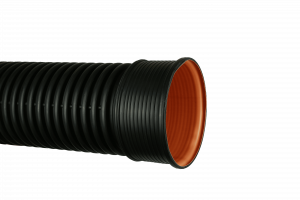 CAÑO CORRUGADO PEAD  4" 110MM X 4,8MTS - TEHMCO