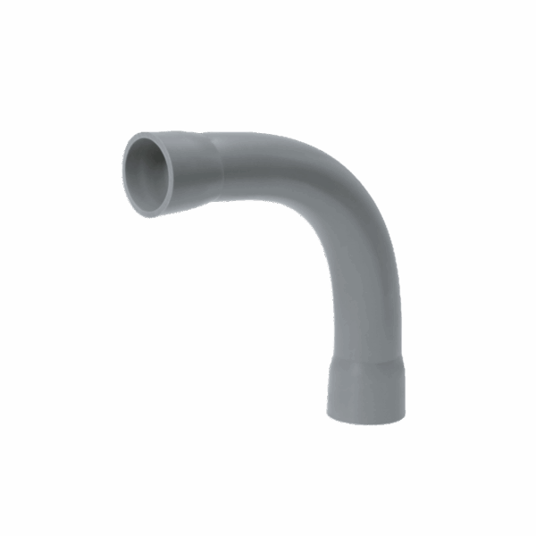 CURVA P/ CAÑO CONDUIT 20MM 90º GRIS OSCURO – TITAN – Electro System ...