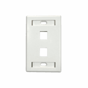 FACE PLATE 2 PUERTOS