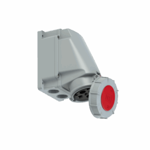 TOMA IND. EXT. 3X63A+T+N 415V 6H IP67 ROJO TWIST - PCE
