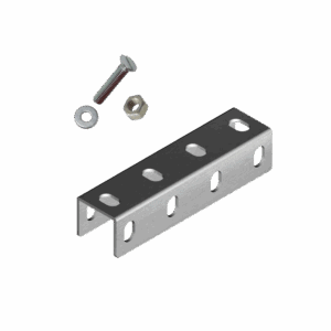 KIT UNION P/ PERFIL PERFORADO 38MM C/ BULON Y ARANDELA #20
