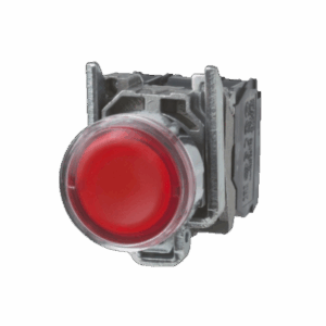 PULSADOR LUMINOSO LED ROJO  220V - BRUM