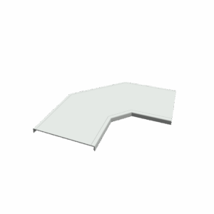 TAPA P/ CURVA HORIZONTAL 90º P/ BANDEJA ESCALERA 300X100MM #18