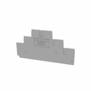 TAPA P/ BORNE PUSH IN 2.5 -4MM2 3 NIVELES GRIS - DEGSON