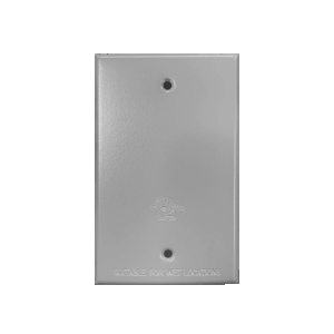 TAPA CIEGA ALUMINIO P/ CAJA 4X2