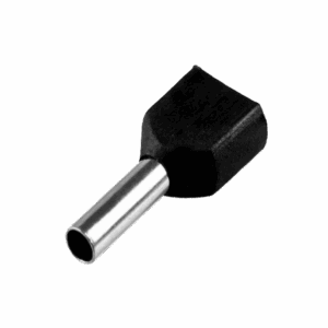 TERMINAL TUBULAR DUPLO C/ AISLACION 2,5MM