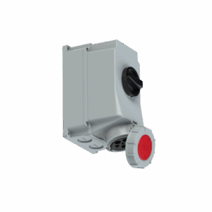 TOMA IND. DE SEGURIDAD C/ INTERBLOQUEO MECANICO 3X32A+T 415V IP67 6H - PCE