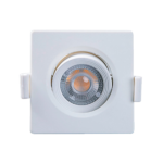 Spot Emb LED Cuad MR11 3W 6500K Móvil - Taschibra