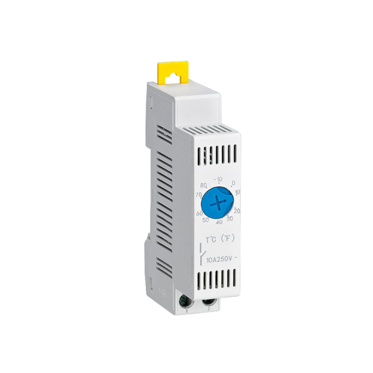 Termostato Tipo TM P/ Ventilador 1NA 10/60°C 120-250VAC Azul - Natural  [MARCA?] - Imagen 1