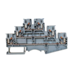 Borne Push In 2,5mm² 3 Niveles Gris - Degson