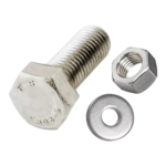 Bulon Cabeza Hexagonal con Tuerca y Arandela 1/2" X 4 1/2"  [MARCA?]