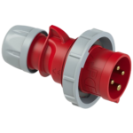 Ficha Macho Ind. 3X32A+T 415V 6H IP67 Rojo SHARK - PCE