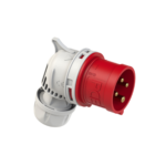 Ficha Macho Ind. Angular 3X16A+T 415V 6H IP44 Rojo SHARK - PCE