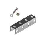 Kit Unión P/ Perfil Perforado 38mm C/ Bulon y Arandela #20 - BGA