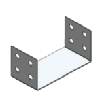 Unión Interna Tipo U P/ Bandeja 100x50mm - BGA