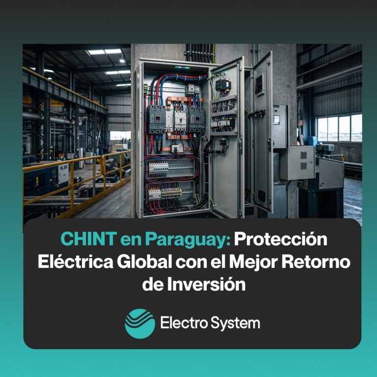 Productos de protección eléctrica CHINT distribuidos por Electro System en Paraguay