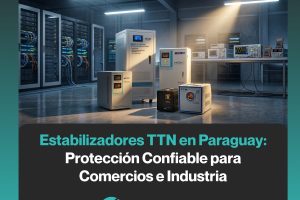 Estabilizador de tensión TTN distribuido por Electro System en Paraguay